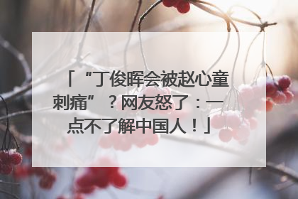 “丁俊晖会被赵心童刺痛”？网友怒了：一点不了解中国人！