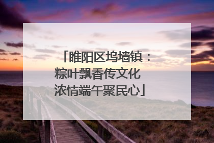 睢阳区坞墙镇：粽叶飘香传文化 浓情端午聚民心