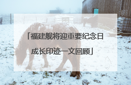 福建舰将迎重要纪念日 成长印迹一文回顾