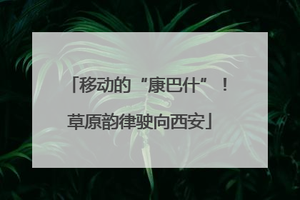 移动的“康巴什”！草原韵律驶向西安