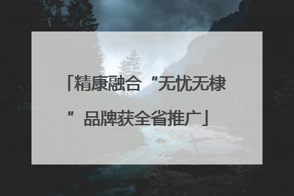 精康融合“无忧无棣”品牌获全省推广