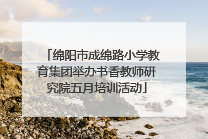 绵阳市成绵路小学教育集团举办书香教师研究院五月培训活动