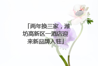 两年换三家，潍坊高新区一酒店迎来新品牌入驻