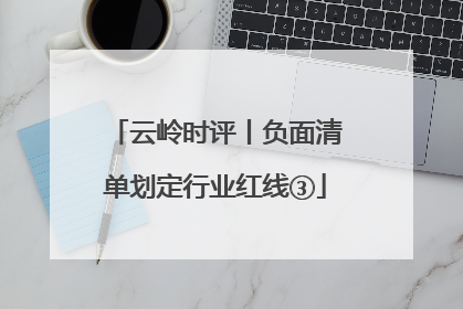 云岭时评丨负面清单划定行业红线③