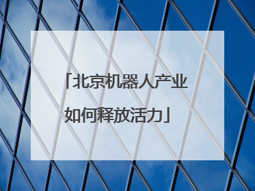 北京机器人产业如何释放活力