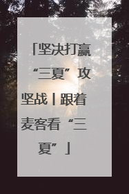 坚决打赢“三夏”攻坚战丨跟着麦客看“三夏”