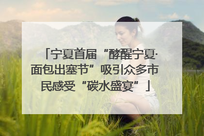 宁夏首届“酵醒宁夏·面包出塞节”吸引众多市民感受“碳水盛宴”