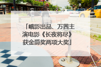 峨影出品、万茜主演电影《长夜将尽》获金爵奖两项大奖