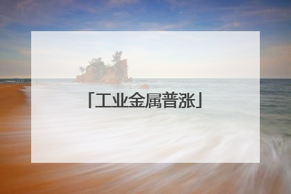工业金属普涨