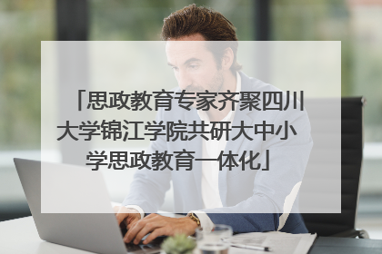 思政教育专家齐聚四川大学锦江学院共研大中小学思政教育一体化