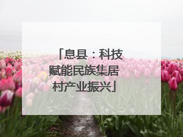 息县：科技赋能民族集居村产业振兴