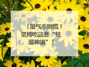 湿气重别慌！坚持吃这些“祛湿神器”