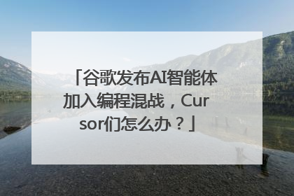 谷歌发布AI智能体加入编程混战，Cursor们怎么办？