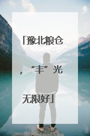 豫北粮仓，“丰”光无限好