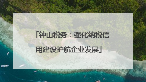 钟山税务：强化纳税信用建设护航企业发展