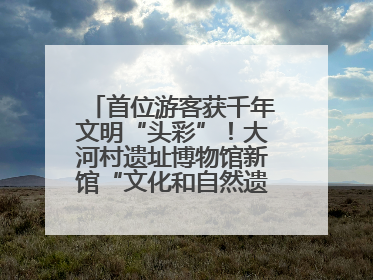 首位游客获千年文明“头彩”！大河村遗址博物馆新馆“文化和自然遗产日”璀璨启幕