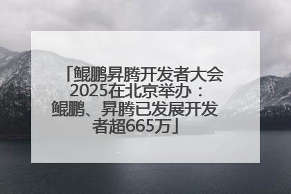 鲲鹏昇腾开发者大会2025在北京举办：鲲鹏、昇腾已发展开发者超665万