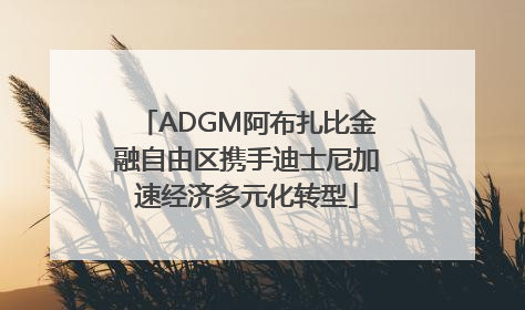 ADGM阿布扎比金融自由区携手迪士尼加速经济多元化转型